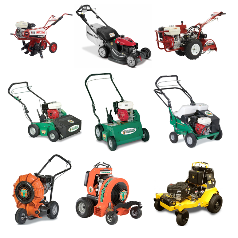 Lawn Care equipment for rental in Millis, Medway and Medfield