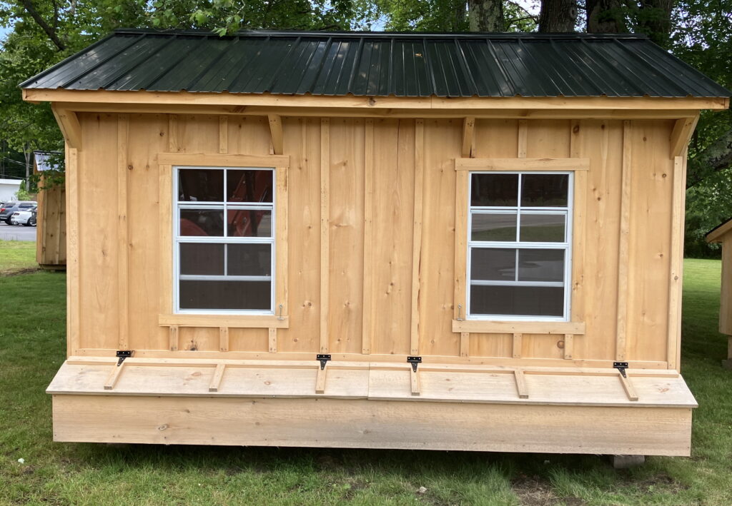 9x12 Amish-made chicken coop in Millis, MA