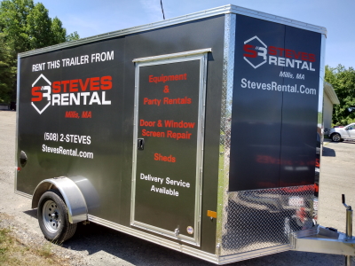 Motorcycle trailer rental