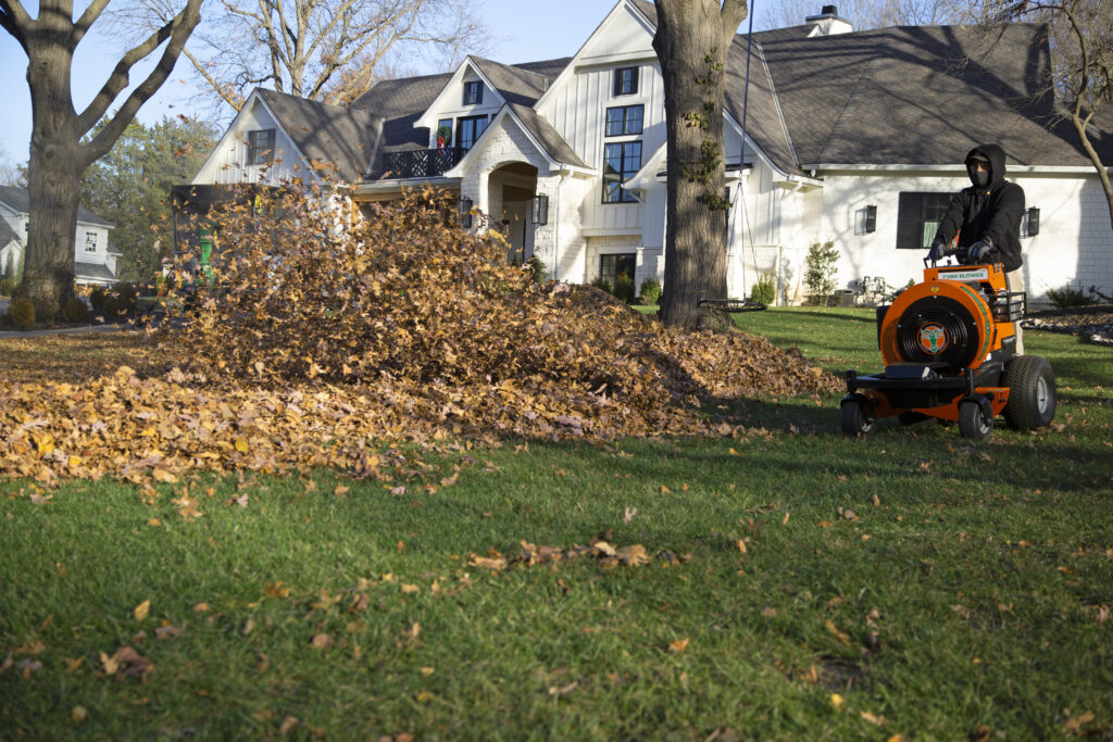 commercial stand-on leaf blower rental