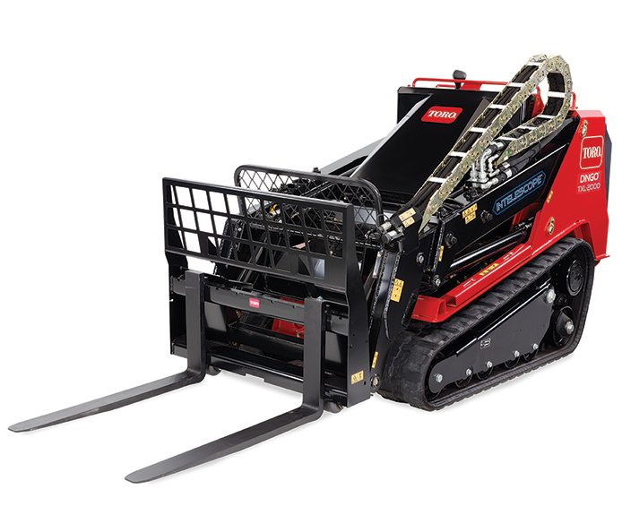 Dingo mini skid steer Pallet Fork Rentals in Massachusetts