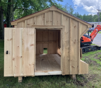 7x9 Amish-made chicken coops