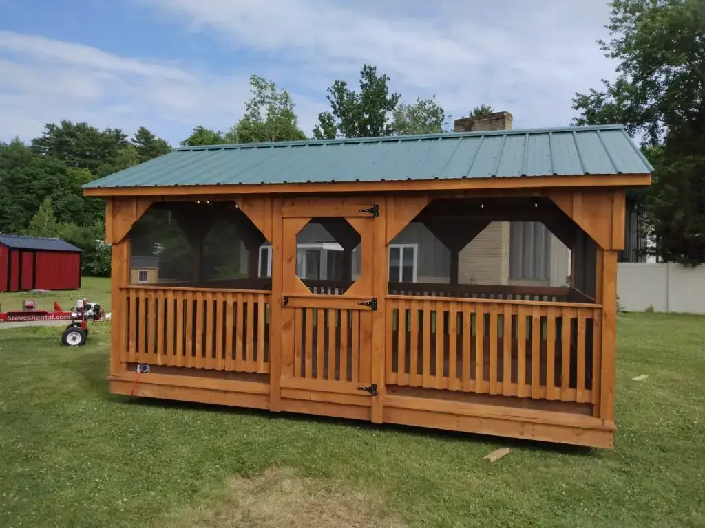 Amish-made gazebo for sale