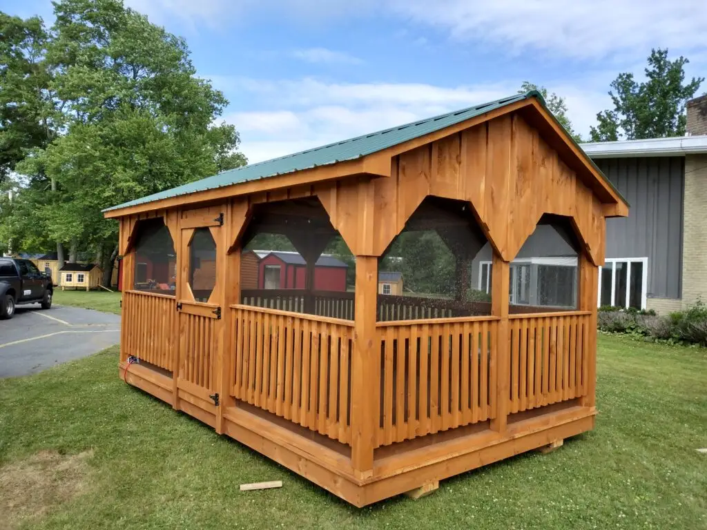 Amish-made gazebo for sale