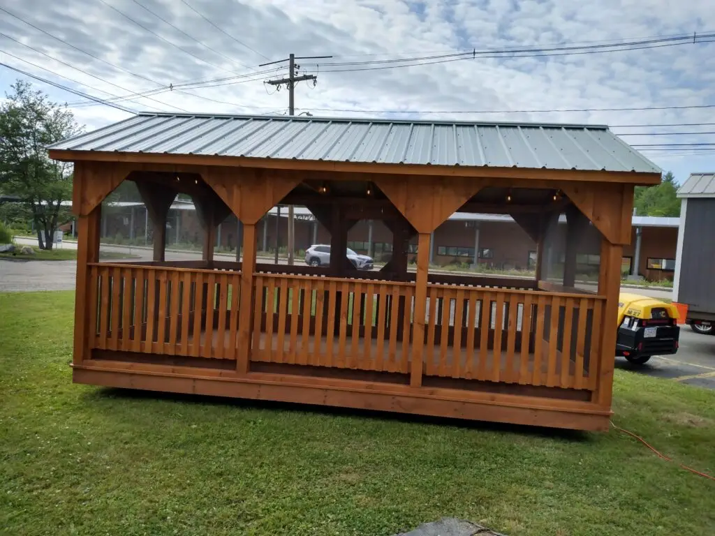 Amish-made gazebo for sale