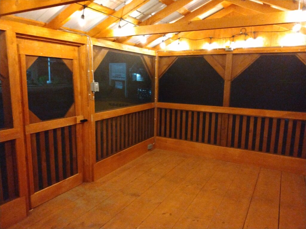 Amish-made gazebo for sale