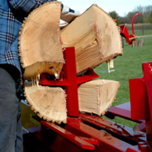 Four way Wedge on Two Way Log Splitter rentals in Millis, MA