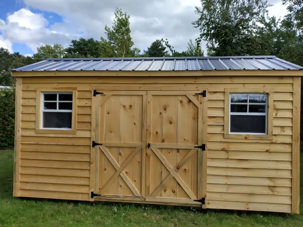 8x16 Clapboard Amish shed