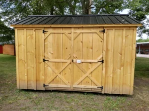 8x12 Board & Batten Shed with double doors
