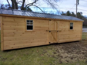 Tongue and Groove Amish Shed