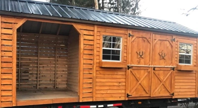 We can customize your Amish shed