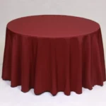 Burgundy tablecloth rental