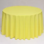 Lemon tablecloth rental