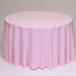 Light Pink tablecloth rental