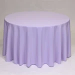 Lilac tablecloth rental