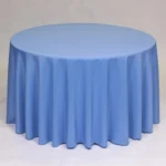 Periwinkle tablecloth rental
