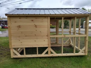 Amish 7x12 Coop and run for sale Massachusetts
