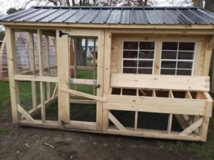 Amish 7x12 Coop and Run