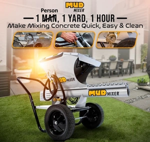 Mud Mixer Concrete Mixer Rental