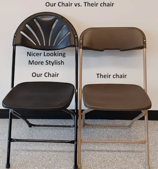 Better looking chair rental
