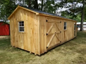 12x24 Board and Batten Shed with porch