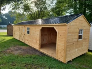 Amish-built Combination Shed
