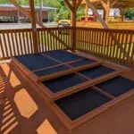 10x16 Rail Side Gazebo / Screen house - Removable screens